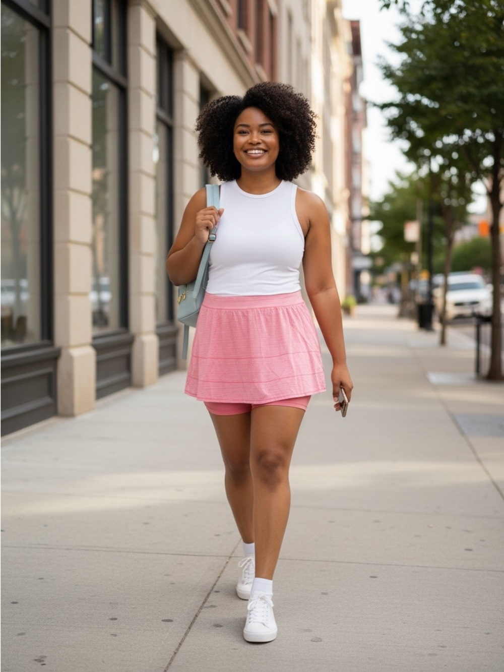 Livi Active Pink Athletic Skort